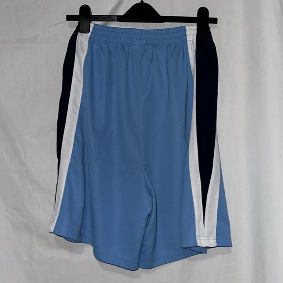 women's blue black & white High Five Sportswear basketball shorts size large - Picture 2 of 3